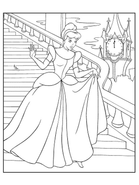 princess cinderella coloring pages ideas