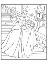 Cinderella Coloring Princess Pages Disney Printable Sheets Kids Barbie Disneyprincesscoloring Print Via Library Clipart Popular sketch template