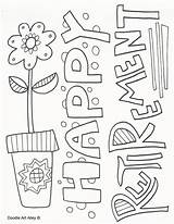 Doodle sketch template