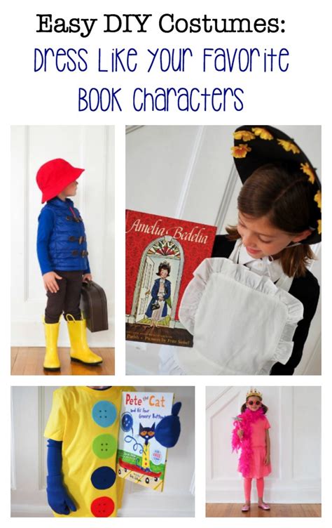Diy Costumes Inspired By Favorite Book Characters The Chirping Moms