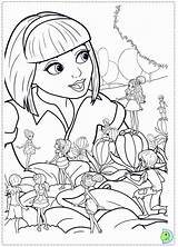 Thumbelina sketch template