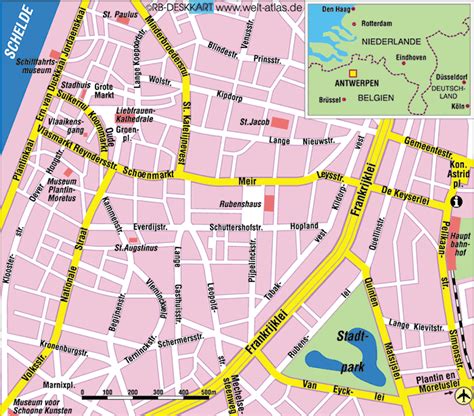 map  antwerp city  belgium welt atlasde