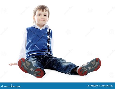 kid   floor stock image image  isolated portrait