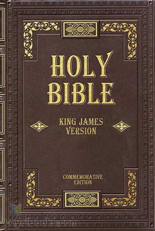 bible king james version kjv introduction    loyal books