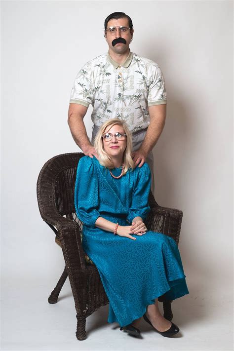 this couple took the most awkward engagement photos ever… on purpose