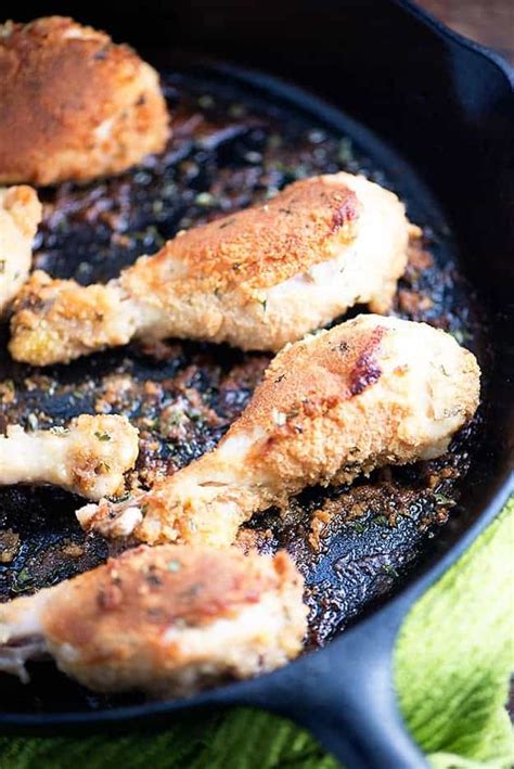 oven fried buttery chicken legs — buns in my oven