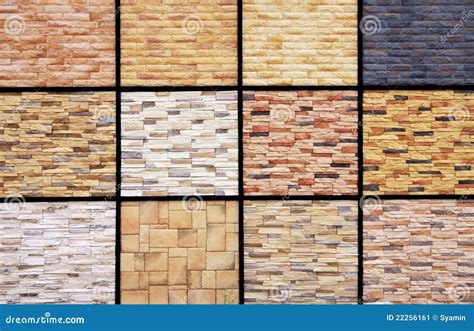 wall tiles sample stock image image