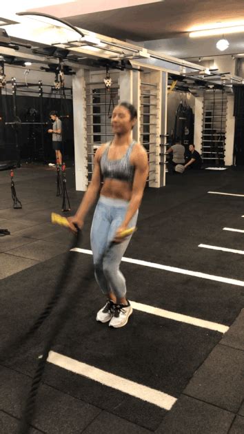 Jumping Jacks Battle Rope Workout For Arm And Abs