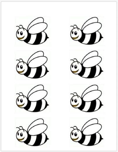 beehive abcs bee printables bumble bee art bee template