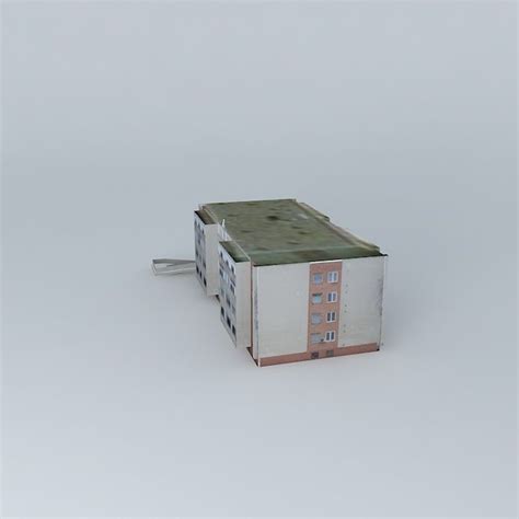 retirement home free 3d model cgtrader