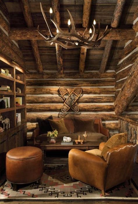 pin  jill martin mccrudden  cantering   countryside log cabin interior cabin