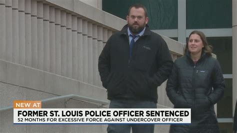 slmpd officer sentenced   months  luther hall beating