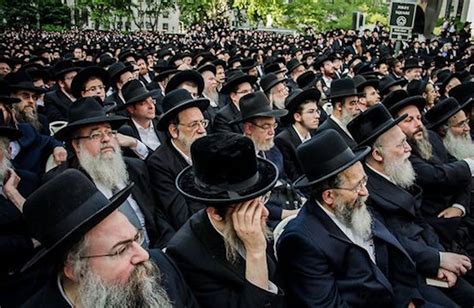 ultra orthodox jews   york rally  israeli army draft plans world jewish congress