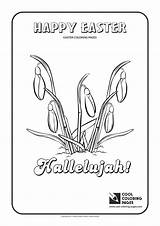 Coloring Easter Flowers Pages Cool Print Kids sketch template