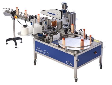 ninon side automatische etikettiermaschine fuer quadratische