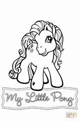 Pony Little Coloring Pages Cutie Mark Sweetberry Color Old G3 Crusaders Mlp Outline Print Drawing Getcolorings Books Printable Template Getdrawings sketch template