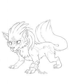 wolf link coloring pages  printable coloring pages
