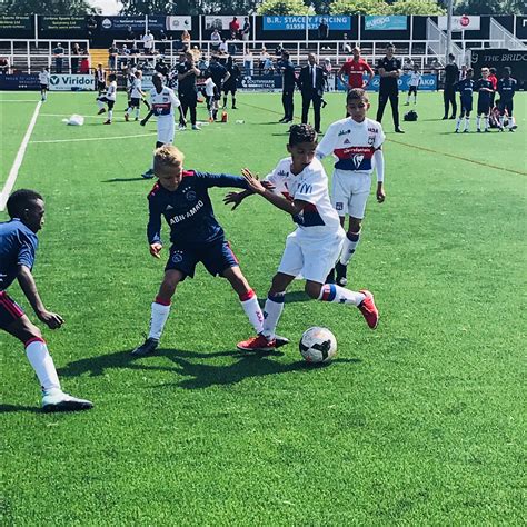 international london cup   ajax youth   playing lyon