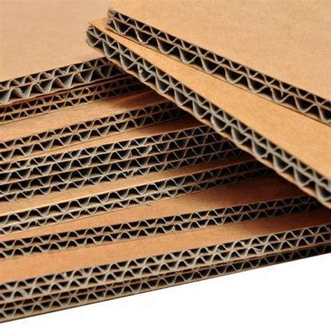 brown corrugated cardboard sheet   price  ahmedabad  super