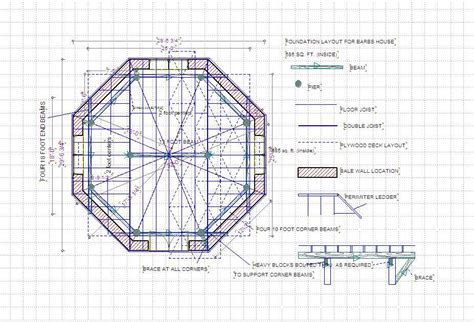 octagon house plans blueprints joy studio design  jhmrad