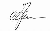 Handwritten Signatures sketch template