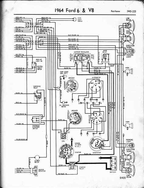 ford fairlane  wiring diagram wiring diagram