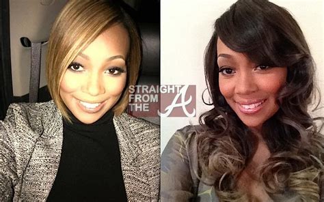 New Doo Alert Monica Goes From Blonde To Brunette… [photos] Straight