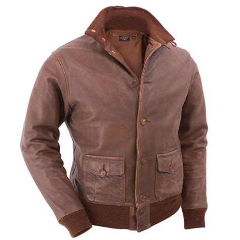 genuine   leather flight jacket hammacher schlemmer