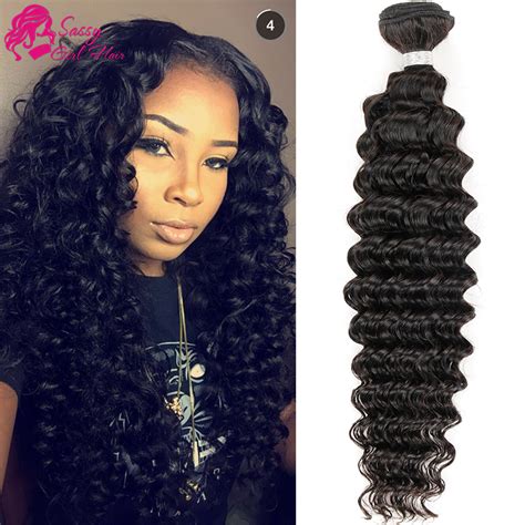 pervian virgin hair deep wave sassy girl virgin hair loose deep wave