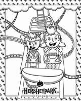 Coloring Hershey Park Pages Aunt Milton Printable Cut Kids Color Outs Hersheypark Fun Theme Dark Hersheypa Template Bo Peep Chocolate sketch template