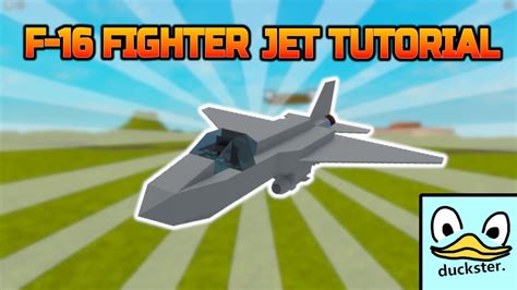 fighter jet tutorial  plane crazy roblox duckster youtube