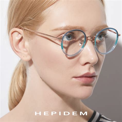 buy hepidem b titanium optical glasses frame women