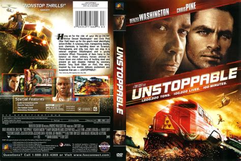 unstoppable   dvd cover dvdcovercom