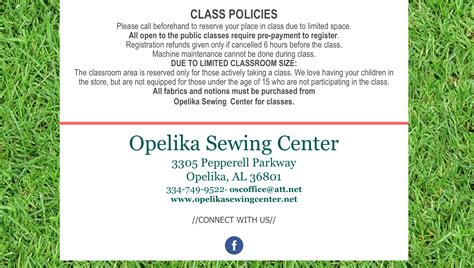 rights reserved opelika sewing center