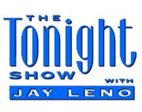 tonight show  jay leno logopedia fandom