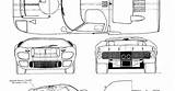 Ford Mk Gt40 Ii sketch template