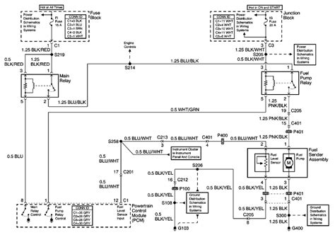 chevy silverado fuel pump control module wiring diagram paceinspire