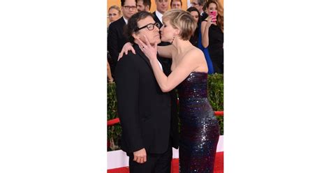 Jennifer Lawrence Kissed Director David O Best Kisses At 2014 Award