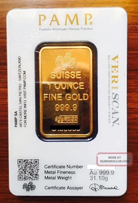 oz gold bar