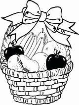 Basket Fruit Drawing Coloring Vegetables Fruits Pages Vegetable Clipart Bowl Drawings Kids Clipartmag Getdrawings Clip Library Popular sketch template