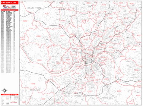 Cincinnati Maps Zip Codes Full Version Free Software