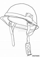 Military Helmet Drawing Helmets Drawings Paintingvalley sketch template