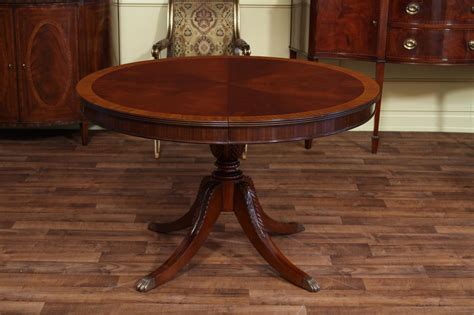 oval mahogany dining table reproduction antique