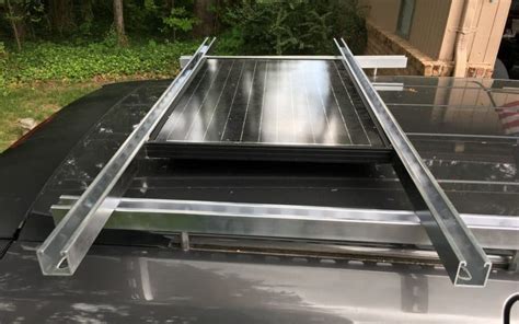 minivan rv roof mounted solar panel odyssey camper