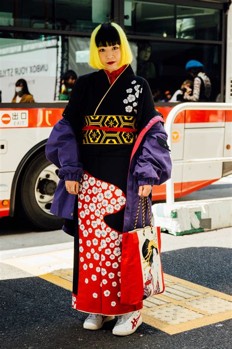 the best street style looks from tokyo fashion week fib