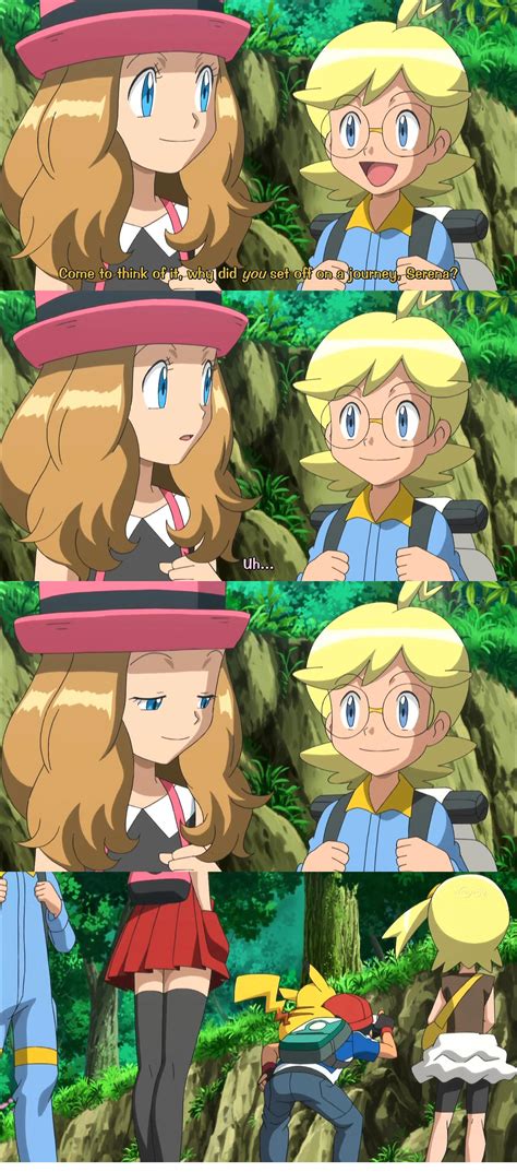Serena Can’t Stop Staring At Ash’s Nice Features On Pokemon