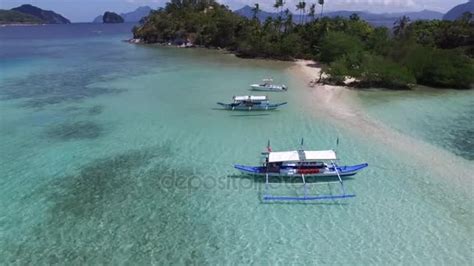 drone footage  snake island  el nido  palawan philippines