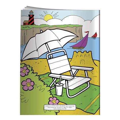 custom coloring books summer safety  discountmugs