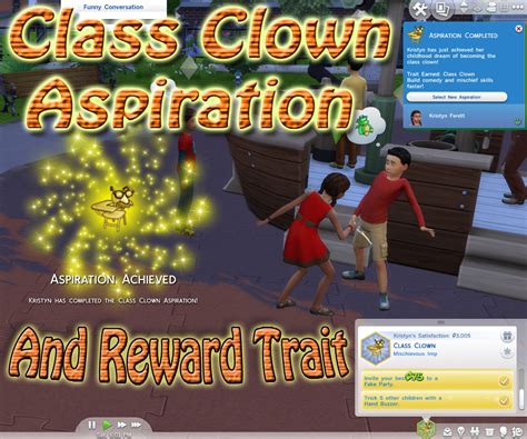 class clown aspiration the sims 4 catalog