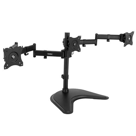 Kustom Pcs Vonhaus Triple Arm Monitor Desk Stand 13 27